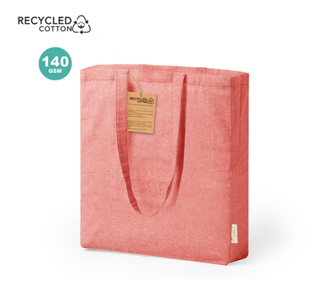 bolsa de algodon reciclado promocional 