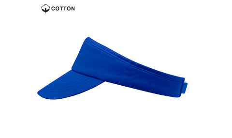 visera de algodon ajustable