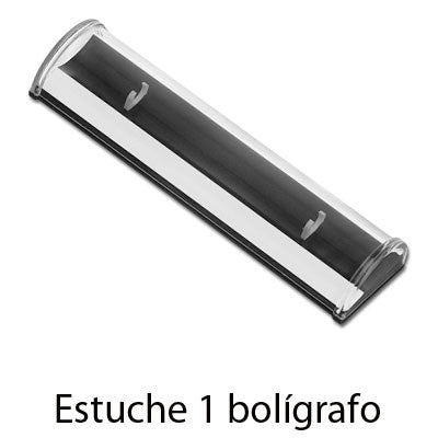 Caja plastico boligrafos