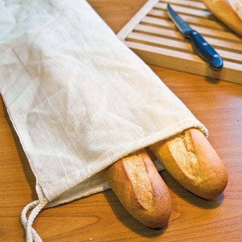 bolsa de algodon para pan