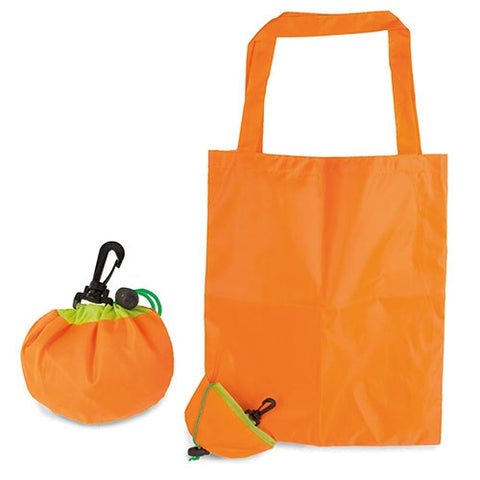 bolsa plegable en forma de naranja