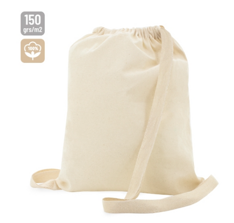 mochila de algodon promocional
