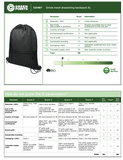 Mochila con cremallera