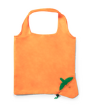Bolsa plegable naranja 1