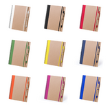 Libreta reciclada boligrafo