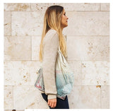 Bolsa rejilla plegable