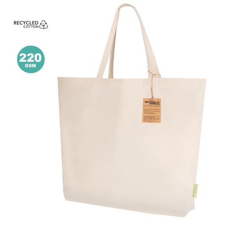 bolsa extragrande algodon reciclado ecobarna