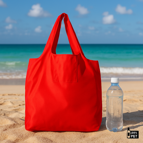 bolsa plegable rpet reciclado