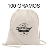 Mochilas algodon personalizable