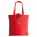 Bolsa plegable rosa 1