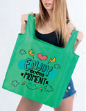 Bolsa plegable con fuelle