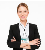 Identificador con lanyard