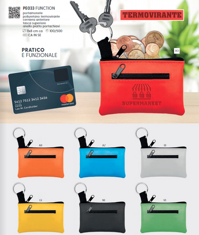 monedero llavero merchandising