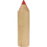 Estuche lapices madera