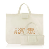Bolsa algodon plegable 2