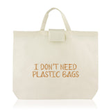 Bolsa algodon plegable 2