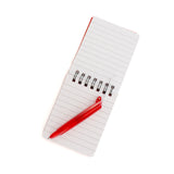 Libreta con boligrafo