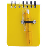 Libreta con boligrafo