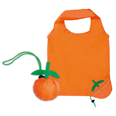 bolsa plegable naranja