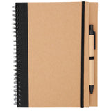 Libreta reciclada boligrafo