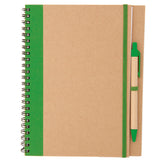 Libreta reciclada boligrafo