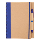 Libreta reciclada boligrafo