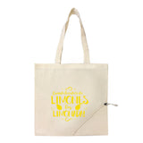 Bolsa algodon plegable