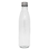 Botella cristal acero