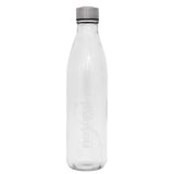 Botella cristal acero