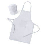 Delantal infantil gorro