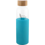 Botella cristal bambu 1