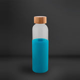 Botella cristal bambu 1
