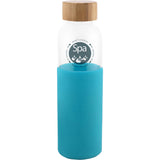 Botella cristal bambu 1