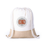 Mochila algodon yute