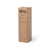 Botella bambu cristal