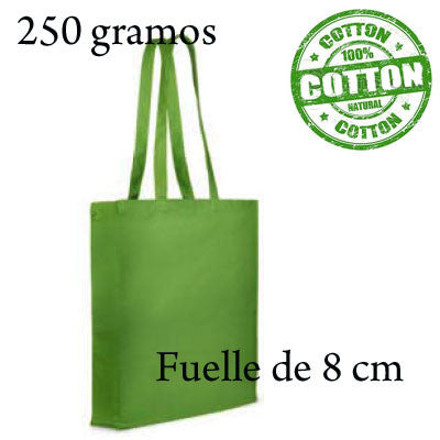 bolsa de algodon 250 gramos