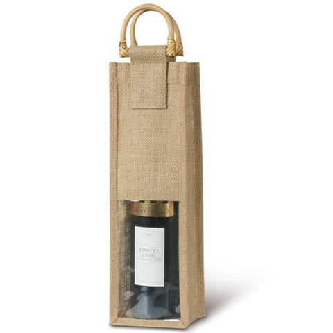 bolsa yute vino