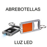 Llavero abrebotellas led
