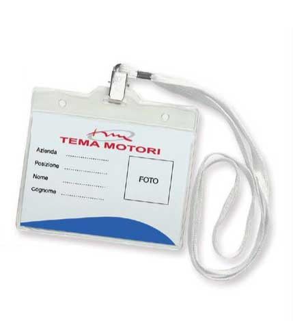 acreditacion con lanyard