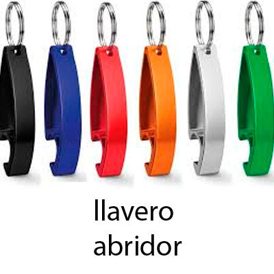 llavero abridor merchandising