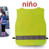 Peto infantil reflectante