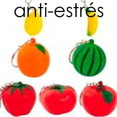 lllavero antiestress frutas