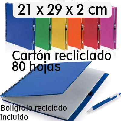 libreta de anillas promocional