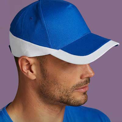 gorra unisex visera bicolor