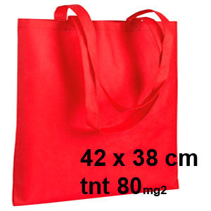 bolsas para ferias de asas largas tnt