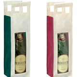Bolsa botellas ventana