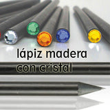 Lapiz madera cristal
