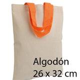 Bolsa algodon estrecha