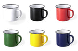 Taza metalica merchandising