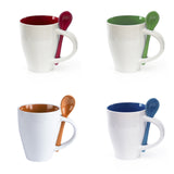 Taza ceramica cuchara